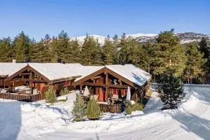 100m lift, 2 min swim - Large family cabin - Strond