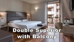 Superior Double Room with Balcony room in Hotel Boston
