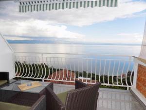 Studio Apartment in Mošcenicka Draga with Sea View, Terrace, Air Conditioning, Wi-Fi (4364-4)