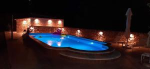 Holiday home with swimming pool, wellness, horses and donkeys