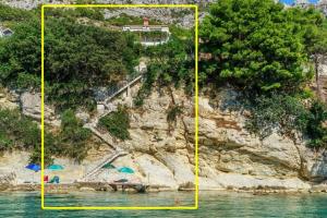 Studio apartment in Pisak with Seaview, Terrace, Air condition, WIFI (102-6)