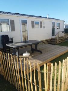 Luxe vakantiechalet met omheinde tuin Bredene 6pers (2572)