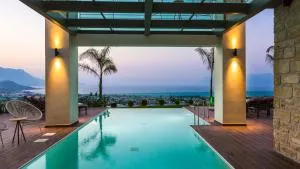 Villa Emilia I Luxury, amazing seaview, next to the town - Kounoupítsa