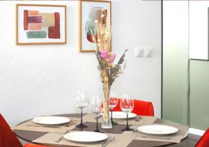 Appartements Le Cosy - Coeur de Ville - Wifi THD - 4 Pers : photos des chambres