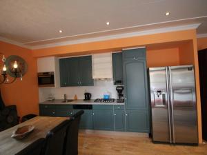 Designed home with bedstead