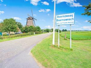 House in Boornzwaag with Private Jetty