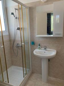 Seafront 3 bedroom villa Medea with private pool and garden.