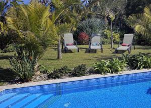 Seafront 3 bedroom villa Medea with private pool and garden.