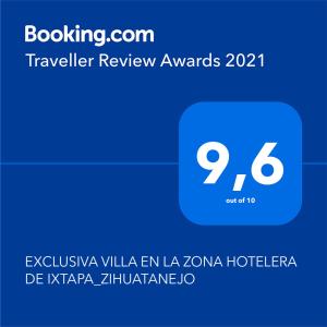 EXCLUSIVA VILLA EN LA ZONA HOTELERA DE IXTAPA_ZIHUATANEJO
