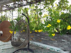 A rooftop overlooking the town from 360 degrees