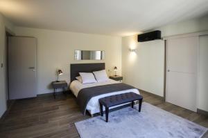 Villas Magnifique Villa avec piscine a debordement a Maussane les Alpilles : photos des chambres