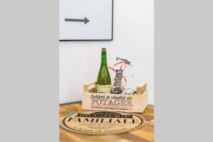 Appartements Appartement de charme centre ville avec terasse : photos des chambres