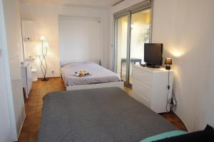 Appartements Studio, Les Foulquines, Narbonne Plage : photos des chambres