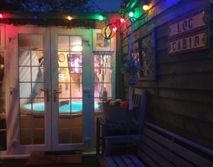 Chalet with hot tub room