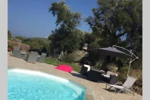 Villa luxe bord de mer avec piscine et grand jardin - Pigna