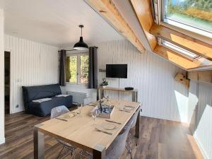 Appartements Mont Etape , F2, 42 m2, Calme, Vue Mt Blanc : photos des chambres