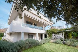 Complex Lagonissi Residence with swimming pool.