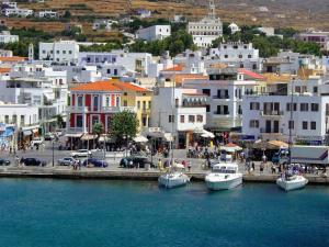 Traditional Seaside House with Aegean View near the Beach Tinos Greece