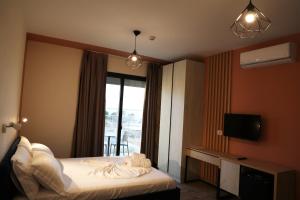 Comfort Quadruple Room room in Hotel Bar Restaurant Triumf Shengjin