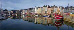 Trouville sur mer vue sur la Touque photo 6