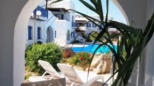 Mykonos Ornos "Villa Simelia" with pool Myconos Greece