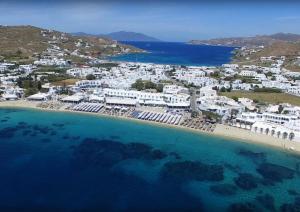 Mykonos Ornos "Villa Simelia" with pool Myconos Greece