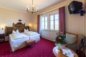 Double Room with Valley View room in Historik Hotel Goldener Hirsch Rothenburg