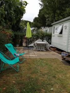 Campings Mobilhome Oleron simple et spacieux a 1min de l'Ocean : photos des chambres