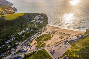 Sunsets In Porthtowan, Beachfront apartment