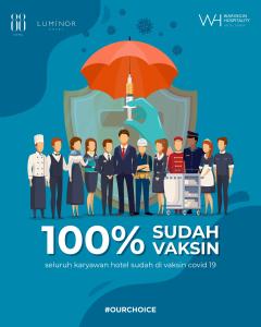 Luminor Hotel Airport Sidoarjo By WH , Best Choice and Strategic Location with a Rooftop area in Town