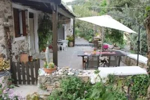 Olga's traditional stone house, Palaiochora - Áyios Pandeleḯmon