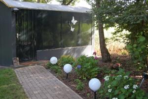 Blokhut De Vlinder gelegen nabij het Pieterpad