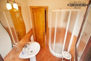 Casa en la playa de Area con finca privada