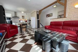 Maisons de vacances Town house in the heart of the Cher Valley near Amboise : photos des chambres
