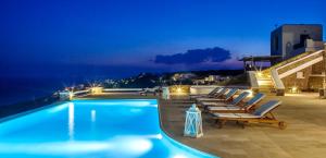 Andromeda Infinity Pool Villa Myconos Greece