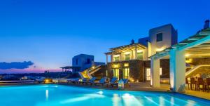 Andromeda Infinity Pool Villa Myconos Greece