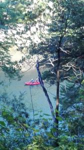 Wonderful rustic cabin, with native trees, with Rio Trancura, equipped