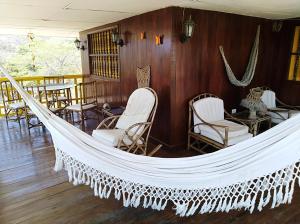 Cabin with ocean and forest views