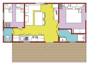 Campings Camping RCN Belledonne : Mobile Home