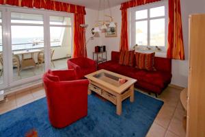 hafennahe Ferienwohnung mit Balkon und Meerblick - Hafenhäuser Wiek Wohnung 15