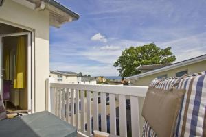 mit Meerblick und Balkon, gratis Nutzung vom AHOI Erlebnisbad und Sauna in Sellin - Meeresblick FeWo 49