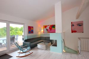 strandnah, Balkon, Meerblick, Sauna, gratis Nutzung vom AHOI Erlebnisbad und Sauna in Sellin - Beach House Palstek