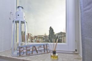 ruhige Lage, Ferienwohnung im Bäderstil mit Wintergarten - Villa Möwe FeWo 04