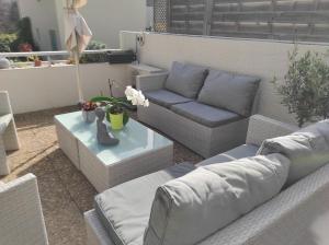 Appartements 2 pieces avec grande terrasse : photos des chambres