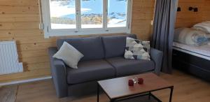 Hvammur 4 with private hot tub (Fagurgali)