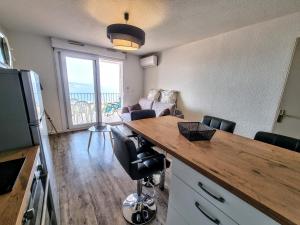 Appartements Appartement Banyuls superbe vue sur mer : photos des chambres