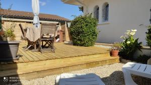 Maisons de vacances GITE JARDIN/TERRASSE COSY PRES PLAGES : photos des chambres