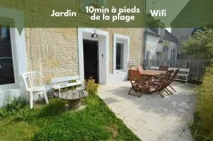 Maison,appartement de charme bord de mer - Avec jardin et wifi - Douvres-la-Délivrande
