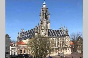 Zonnige frisse studio De Gouden Parel in hartje Middelburg