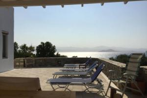 House with wonderful view to mediterranean sea Paros Greece